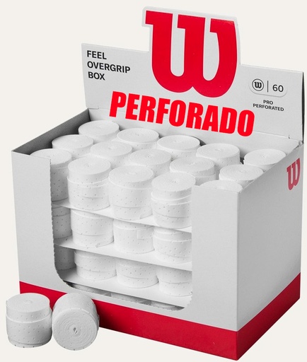 [WR8438001] CAJA PRO X60 PERFORADOS SOBREGRIPS BLANCO