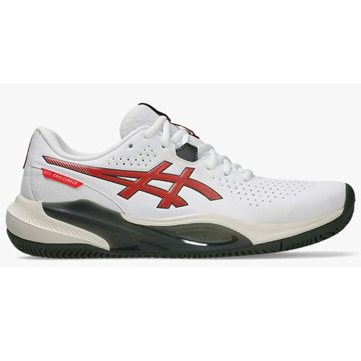 ZAPATILLAS CHALLENGER 15 GEL CLAY BLANCO-ROJO