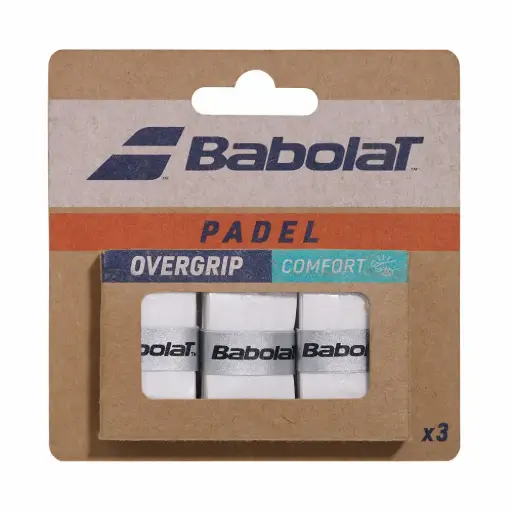[653055-101] BLISTER COMFORT PADEL SOBREGRIPS BLANCO