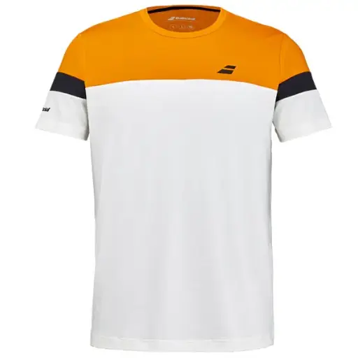 CAMISETA CREW NECK TEE MANGA CORTA NARANJA