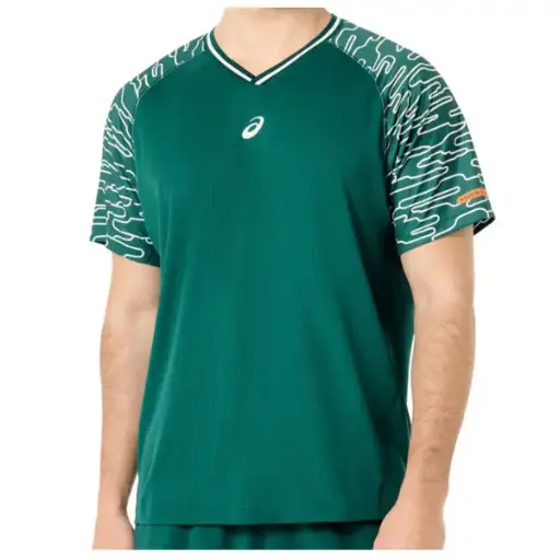 CAMISETA COURT SS TOP MANGA CORTA VERDE