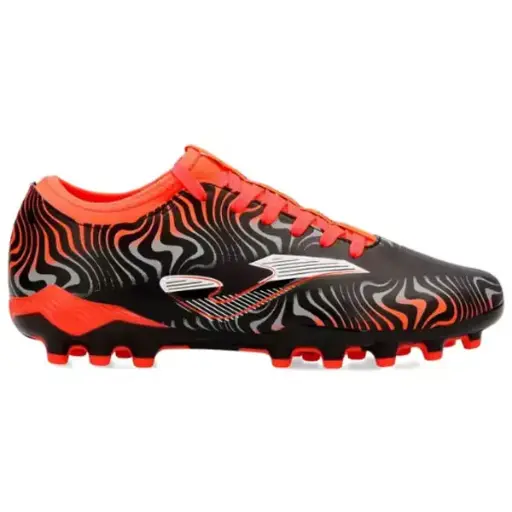 BOTAS EVOLUTION 2502 ARTIFICIAL GRASS NEGRO-ROJO