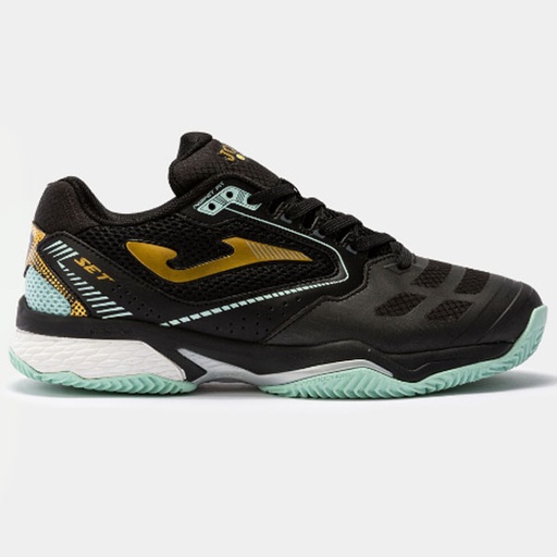 ZAPATILLAS T.SET 2201 NEGRO-TURQUESA