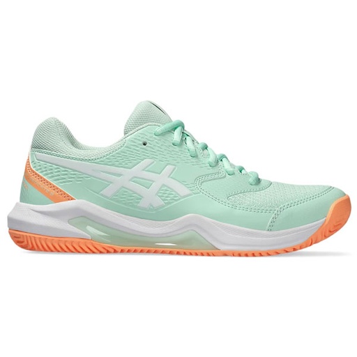 ZAPATILLAS DEDICATE 8 CLAY GEL TURQUESA-CORAL