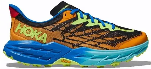 ZAPATILLAS SPEEDGOAT 5 NARANJA-AZUL-LIMA