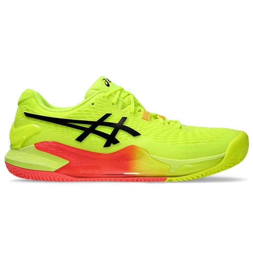 ZAPATILLAS RESOLUTION 9 CLAY GEL PARIS AMARILLO-FLUOR 