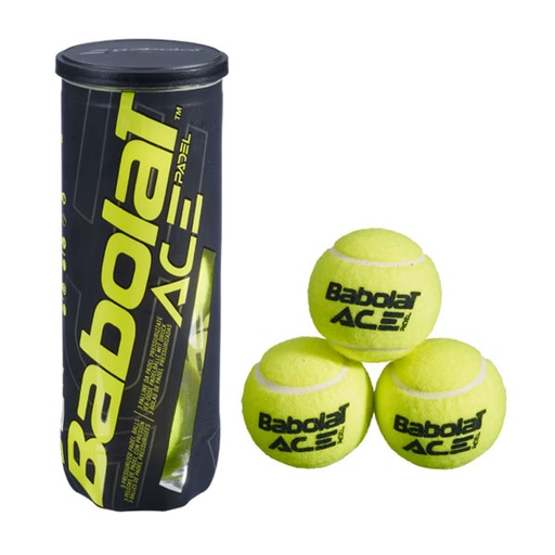 [501104-113] BOTE ACE X3 PADEL PELOTAS AMARILLAS